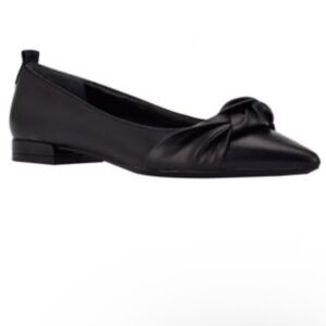 Calvin Klein kendy black pointed toe flats size 9.5